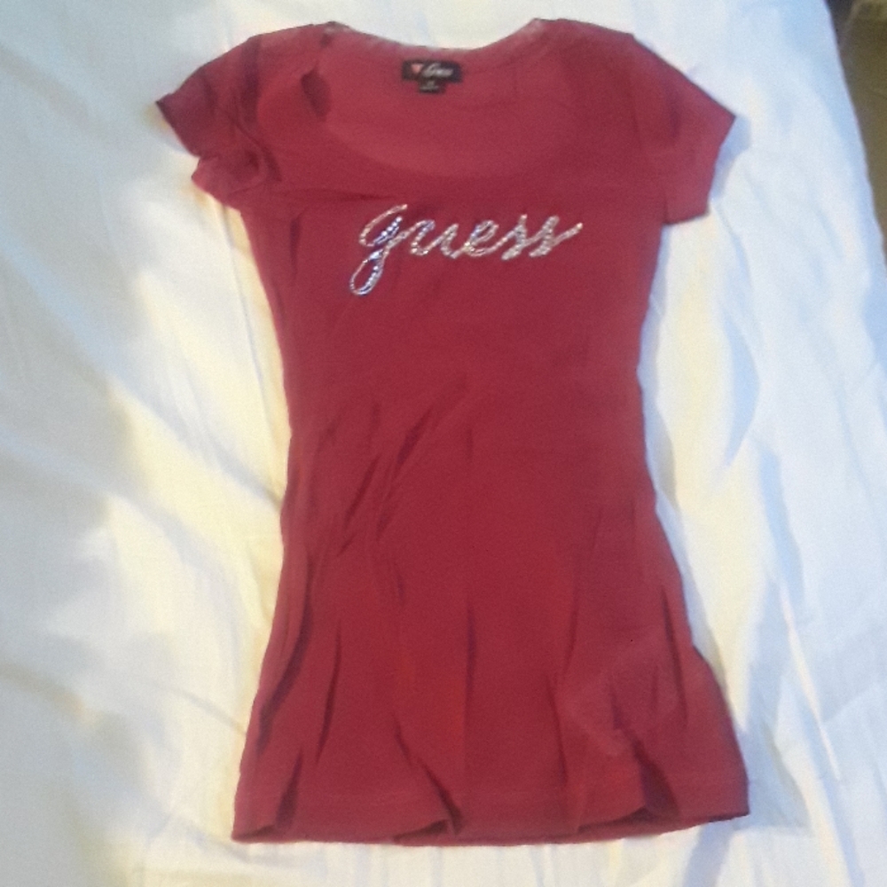 Guess mesh tshirt size xs